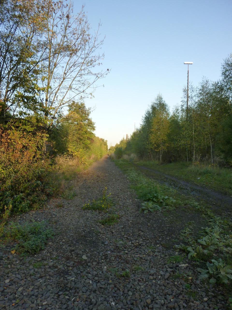 Ehemaliges Gleisbett Ehemaliges Gleisbett