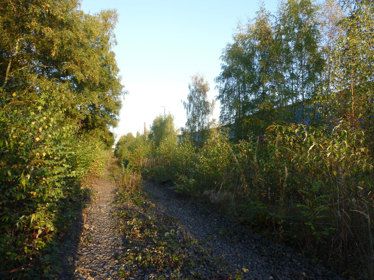 Ehemaliges Gleisbett Ehemaliges Gleisbett